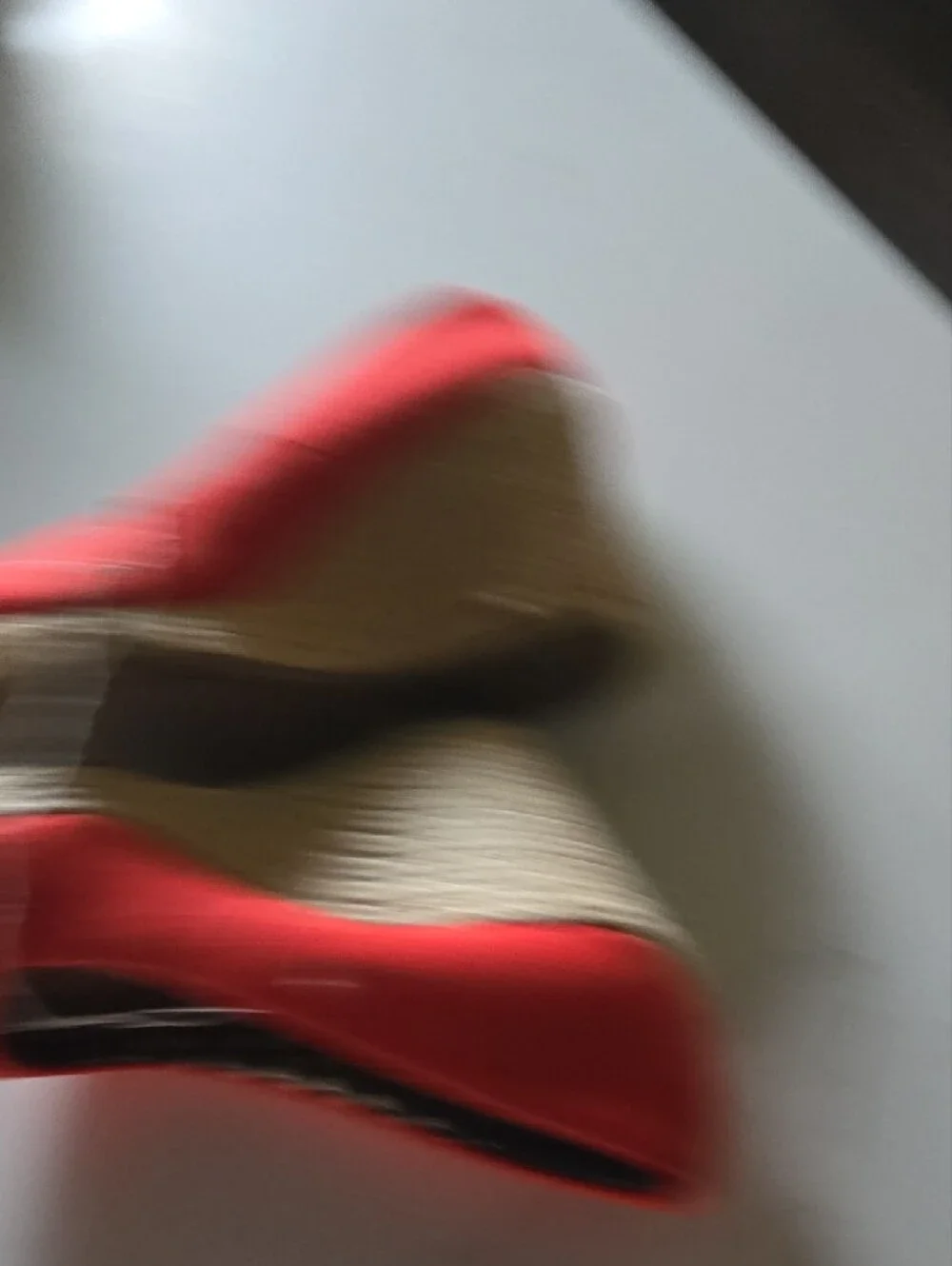 Merona Red Women’s Espadrille Wedge Pumps